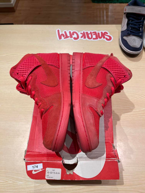 Nike Dunk High Red October Sz 10.5