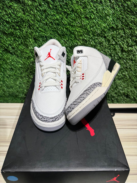 Jordan 3 Retro White Cement Reimagined (GS) Sz 5Y
