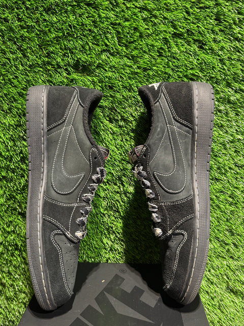 Jordan 1 Retro Low OG SP Travis Scott Black Phantom Sz 13M
