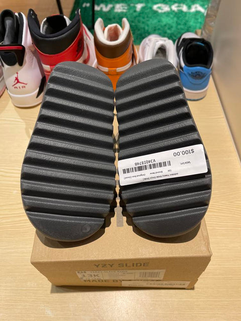 adidas Yeezy Slide Onyx (Kids) Sz 13K