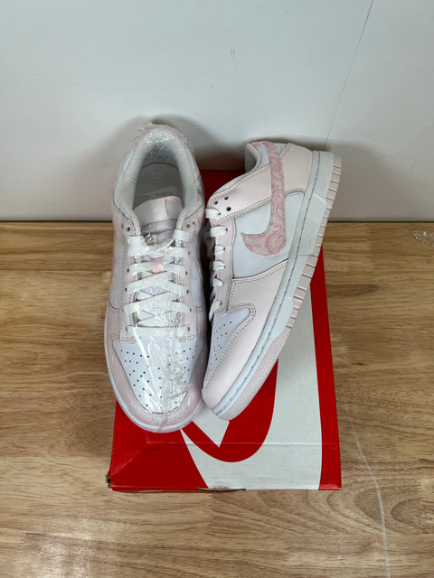 DS Pink Paisley Nike Dunk Low Sz 9.5W/8M