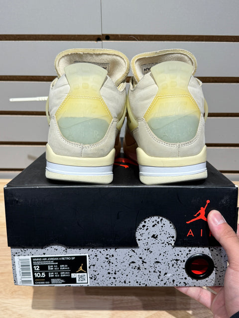 Jordan 4 Retro Off-White Sail (Women's) Sz 10.5M/12W,,