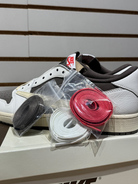 Jordan 1 Retro Low OG SP Travis Scott Reverse Mocha Sz 12