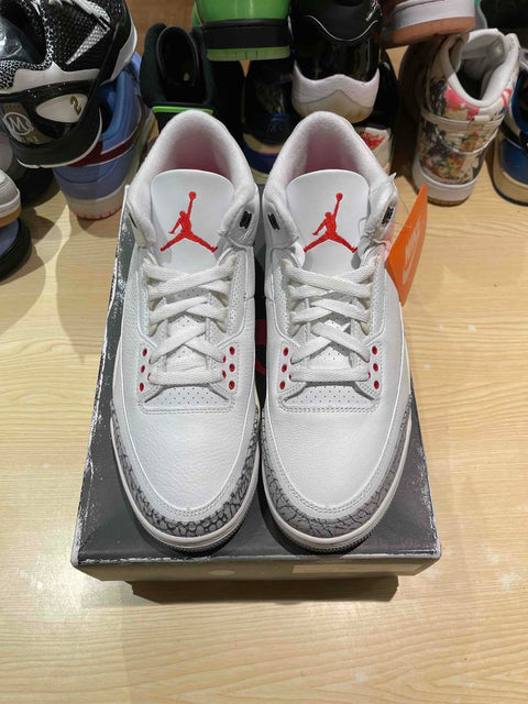 Jordan 3 Retro White Cement Reimagined Sz 10