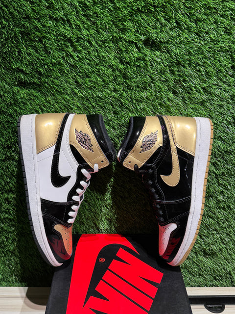 Jordan 1 Retro High Gold Top 3 Sz 7M