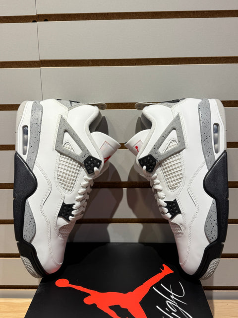 Jordan 4 Retro White Cement (2025) Sz 10