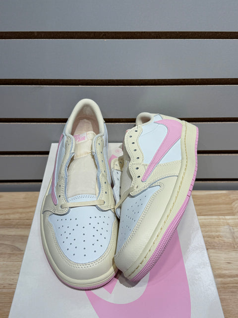 Jordan 1 Retro Low OG SP Travis Scott Shy Pink Sz 10.5