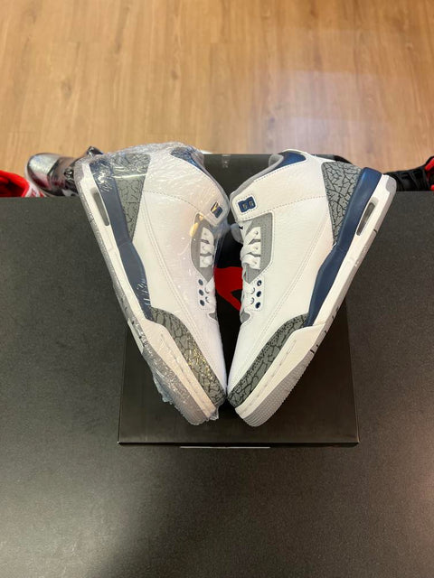 Jordan 3 Retro Midnight Navy (GS) Sz 7Y