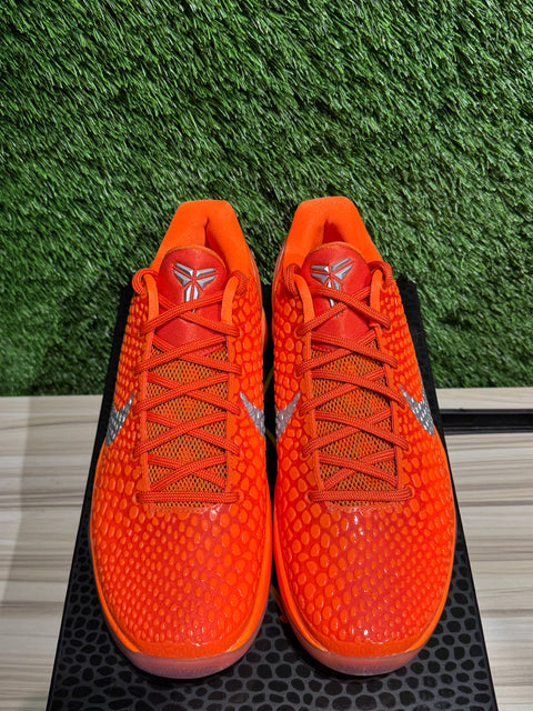 Nike Kobe 6 Protro Total Orange Sz 9.5