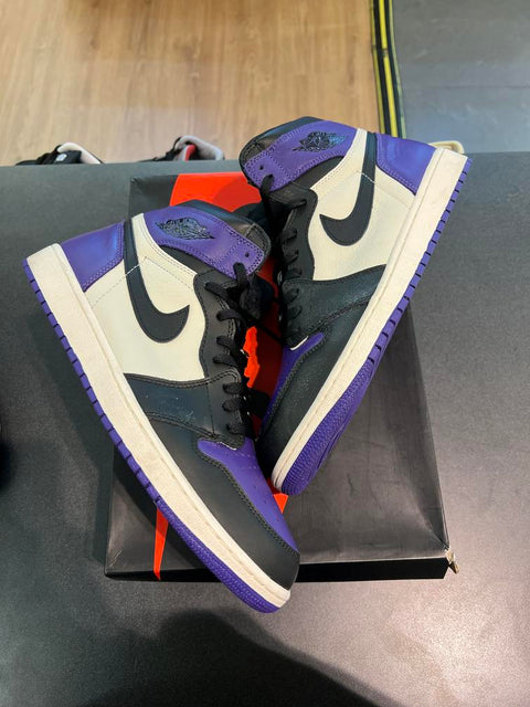 Jordan 1 Retro High Court Purple Sz 13