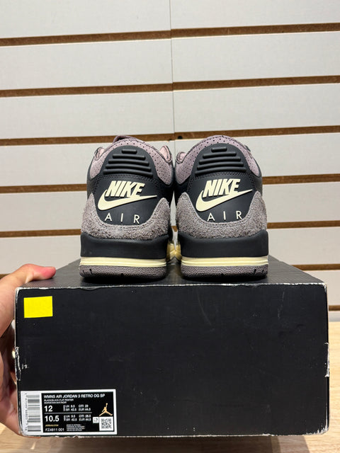 Jordan 3 Retro OG SP A Ma Maniére While You Were Sleeping (Women's) Sz 10.5M