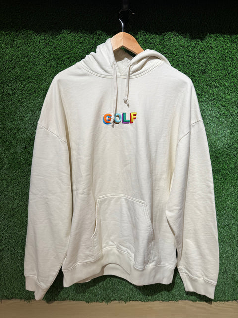 Multi 3D Logo Hoodie by GOLF WANG Sz XL