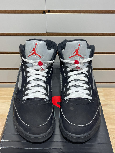 Jordan 5 Retro OG Black Metallic Reimagined Sz 11.5