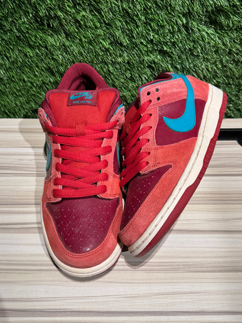 Nike SB Dunk Low Brickhouse Turbo Green Sz 9M