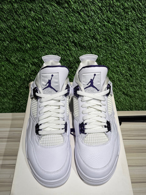 Jordan 4 Retro Metallic Purple Sz 10