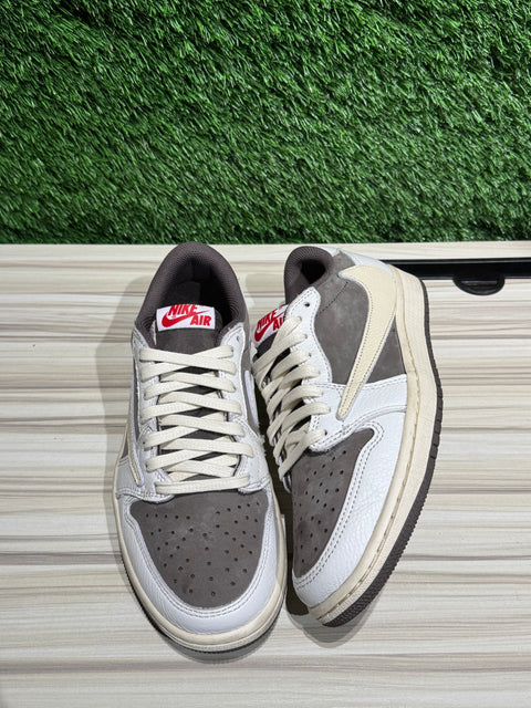 Jordan 1 Retro Low OG SP Travis Scott Reverse Mocha Sz 6.5M