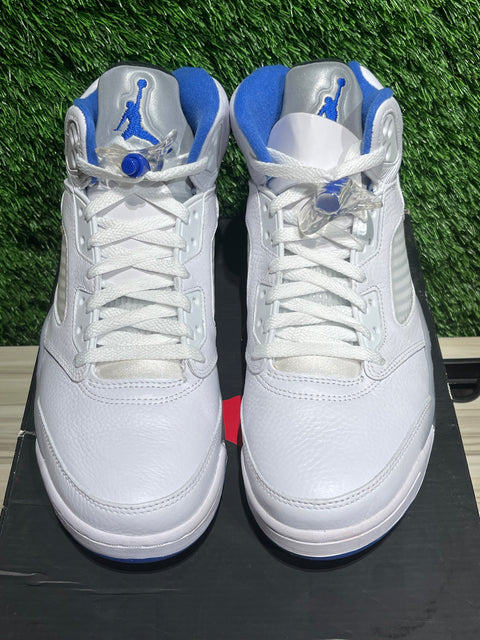 Jordan 5 Retro White Stealth (2021) Sz 9.5