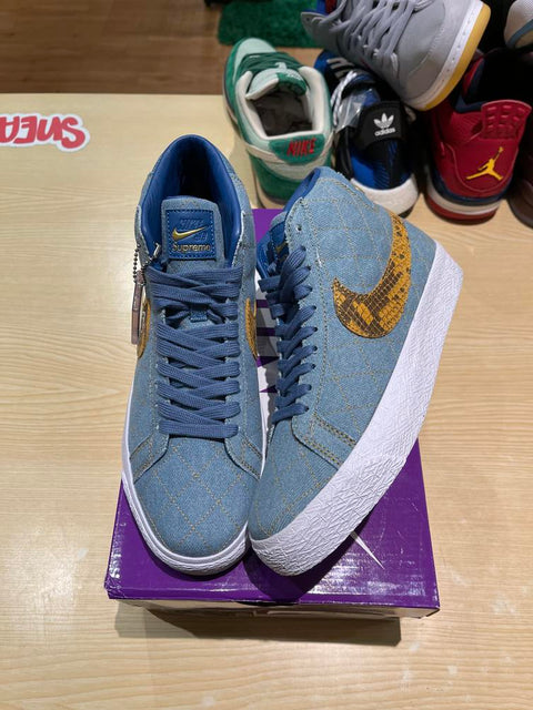 Nike SB Blazer Mid QS Supreme Denim