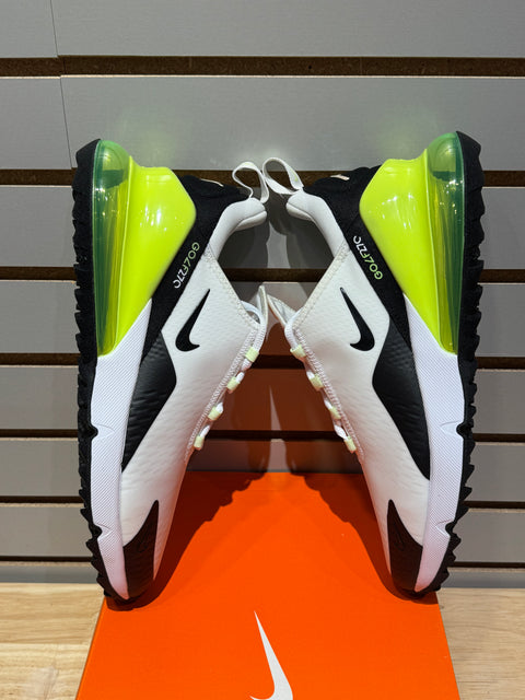 Nike Air Max 270 Golf White Black Volt Sz 11