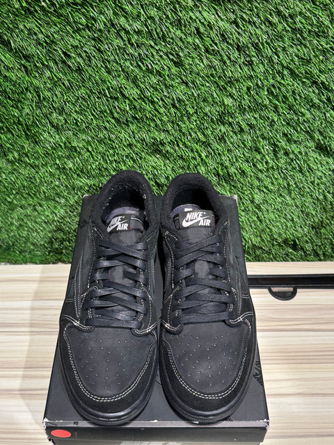 Jordan 1 Retro Low OG SP Travis Scott Black Phantom Sz 7M