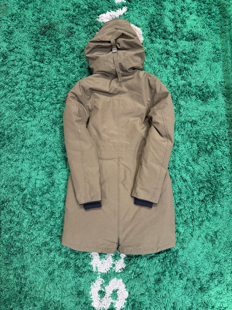 Womens's Canada Goose Green Rossclair Parka Sz S