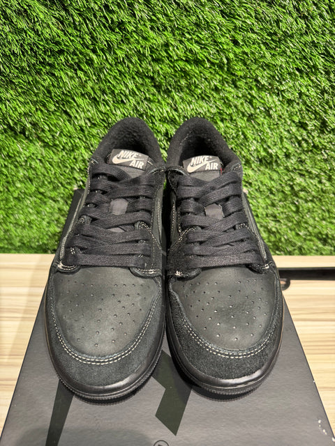 Jordan 1 Retro Low OG SP Travis Scott Black Phantom Sz 9M