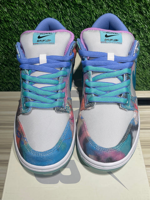 Nike SB Dunk Low Futura Laboratories Bleached Aqua Sz 8.5