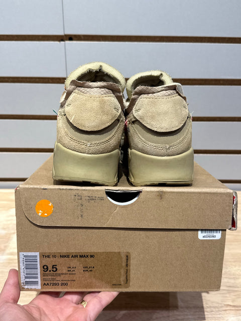 Nike Air Max 90 Off-White Desert Ore Sz 9.5