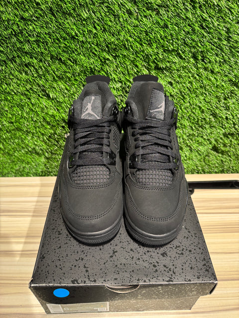 Jordan 4 Retro Black Cat (2025) (GS) Sz 6Y