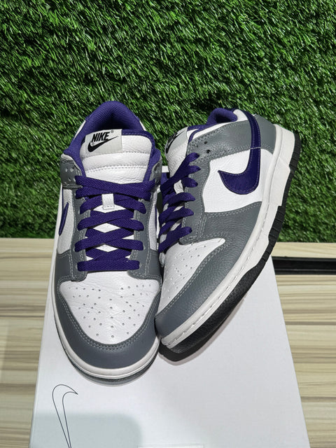 Nike ID Grey Purple Dunk Low Sz 7M