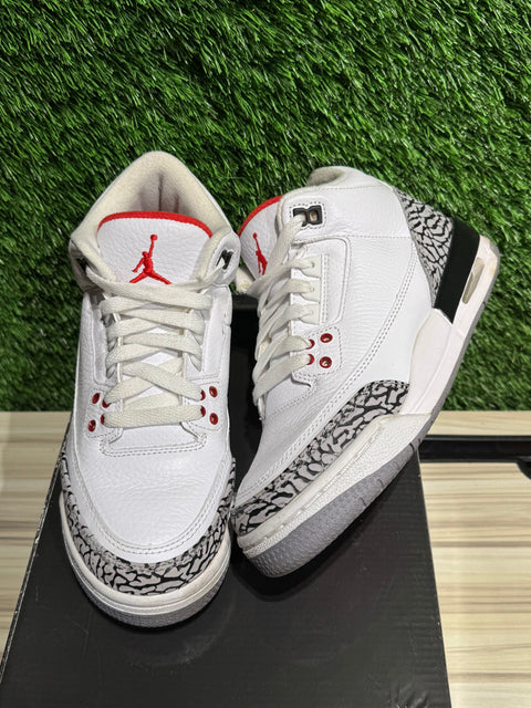 Jordan 3 Retro White Cement (2011) (GS) Sz 5Y