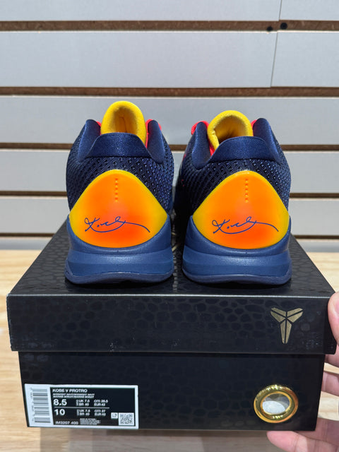 Nike Kobe 5 Protro Caitlin Clark Indiana Fever Sz 8.5