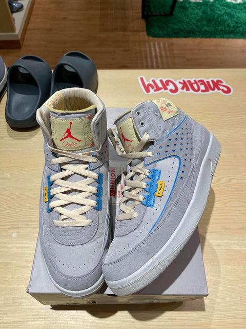 Jordan 2 Retro SP Union Grey Fog Sz 9.5