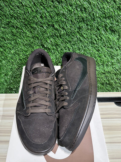 Jordan 1 Retro Low OG SP Travis Scott Velvet Brown Sz 10.5M