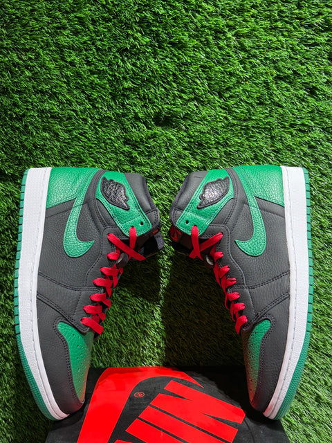 Jordan 1 Retro High Pine Green Black Sz 10M