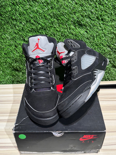Jordan 5 Retro OG Black Metallic Reimagined Sz 8M