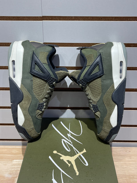 Jordan 4 Retro SE Craft Medium Olive Sz 10.5