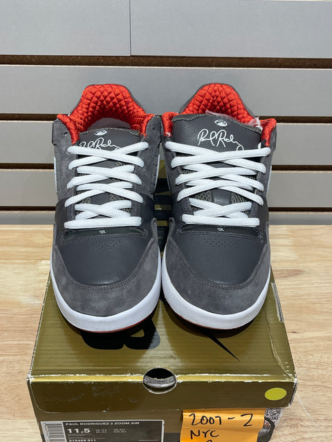 Nike Paul Rodriguze 2 Zoom Air Midnight Fog Sz 11.5