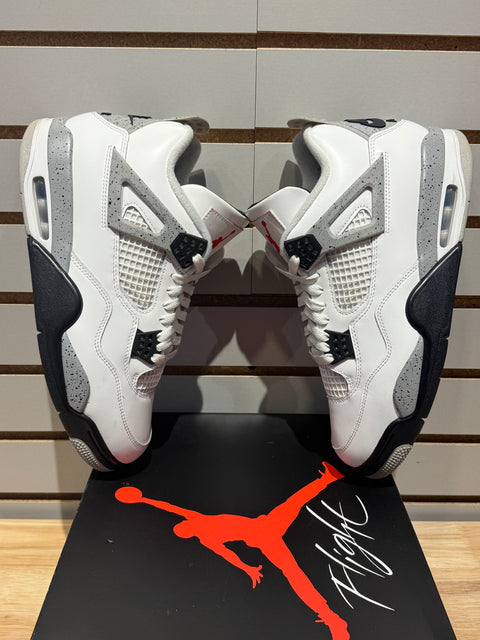 Jordan 4 Retro White Cement (2025) Sz 10