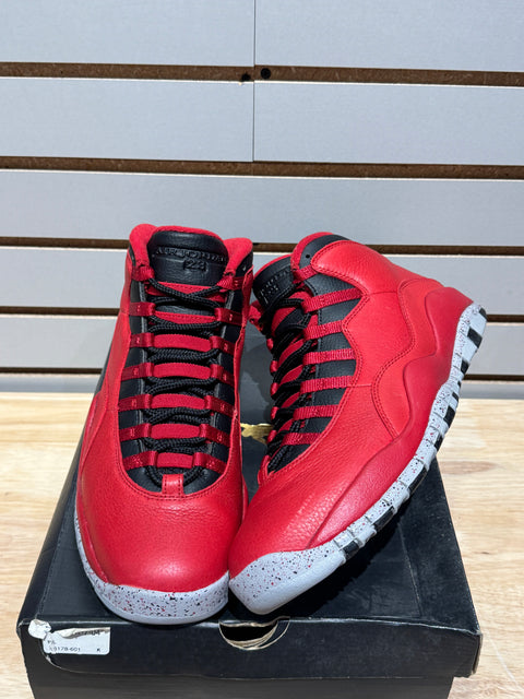 Jordan 10 Retro Bulls Over Broadway Sz 9.5
