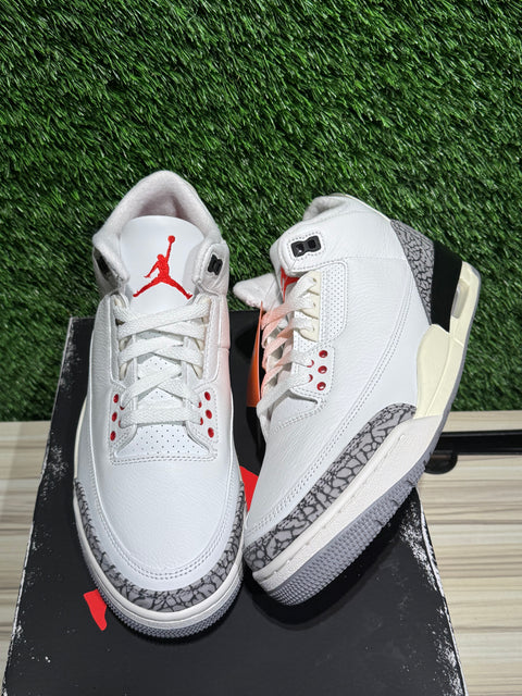 Jordan 3 Retro White Cement Reimagined Sz 9.5M