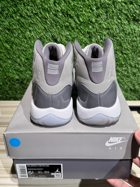 Jordan 11 Retro Cool Grey (2021) (GS) Sz 5.5Y