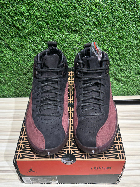 Jordan 12 Retro SP A Ma Maniére Black (Women's) Sz 10W/8.5M