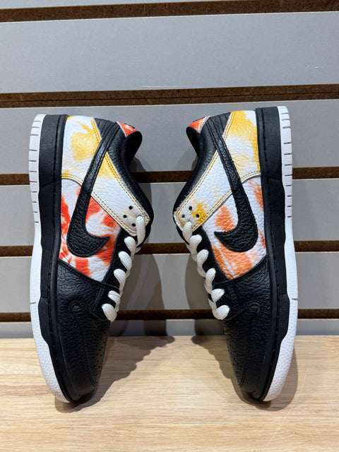 Nike SB Dunk Low Raygun Tie-Dye Black Sz 4.5M