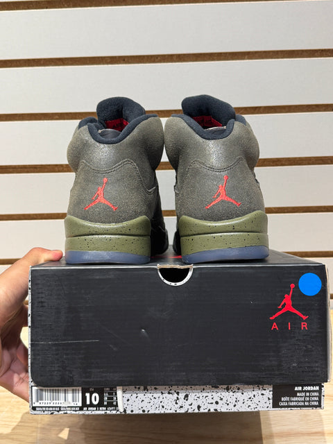 Jordan 5 Retro Fear Pack Sz 10M