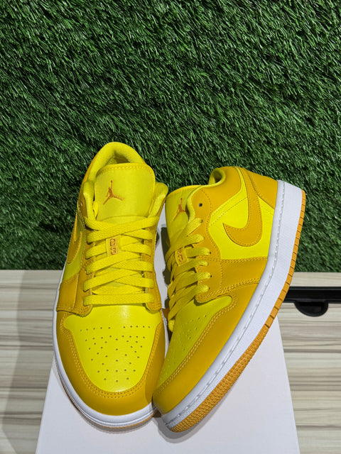 Jordan 1 Low Yellow Strike (Women's) Sz 8.5M