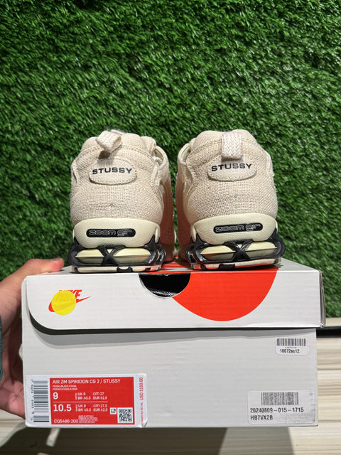 Nike Air Zoom Spiridon Cage 2 Stussy Fossil