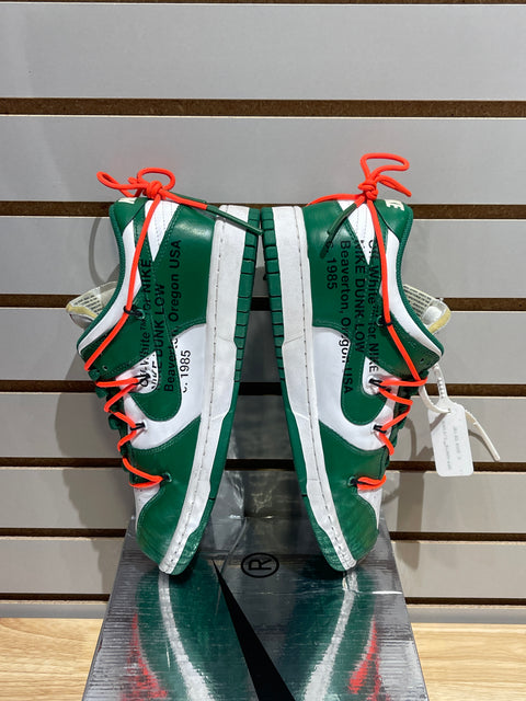 Nike Dunk Low Off-White Pine Green Sz 10.5