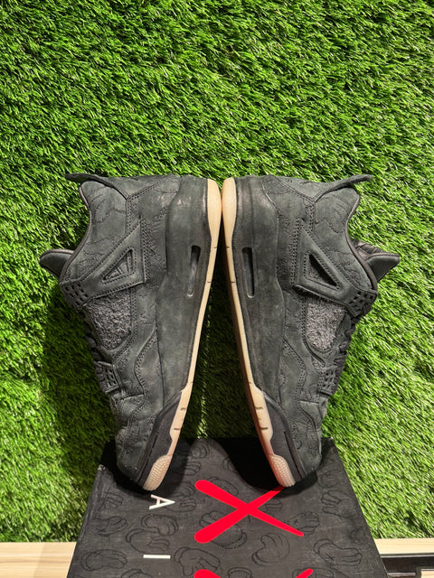 Jordan 4 Retro Kaws Black Sz 9.5M