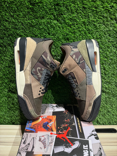 Jordan 3 Retro Patchwork Camo Sz 12